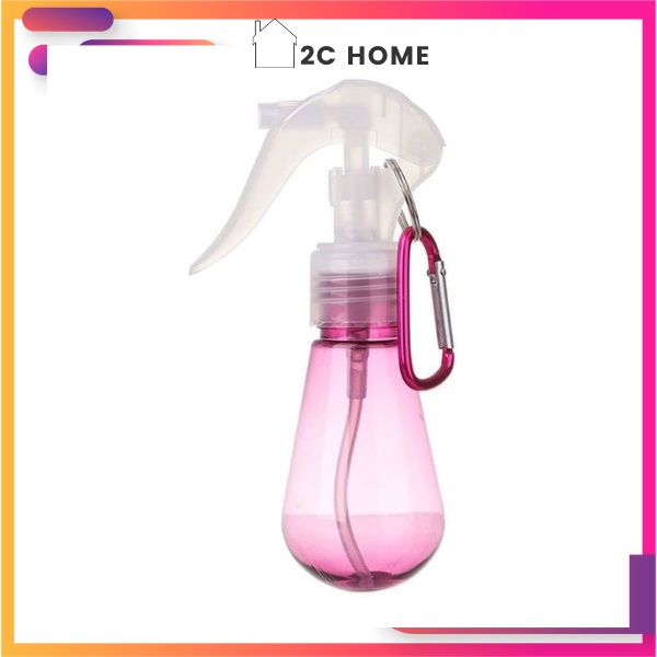 Chai xịt khuẩn mini móc khoá 60ml Treo Cặp, Van Khóa An Toàn Siêu Tiện Dụng – 2C Home