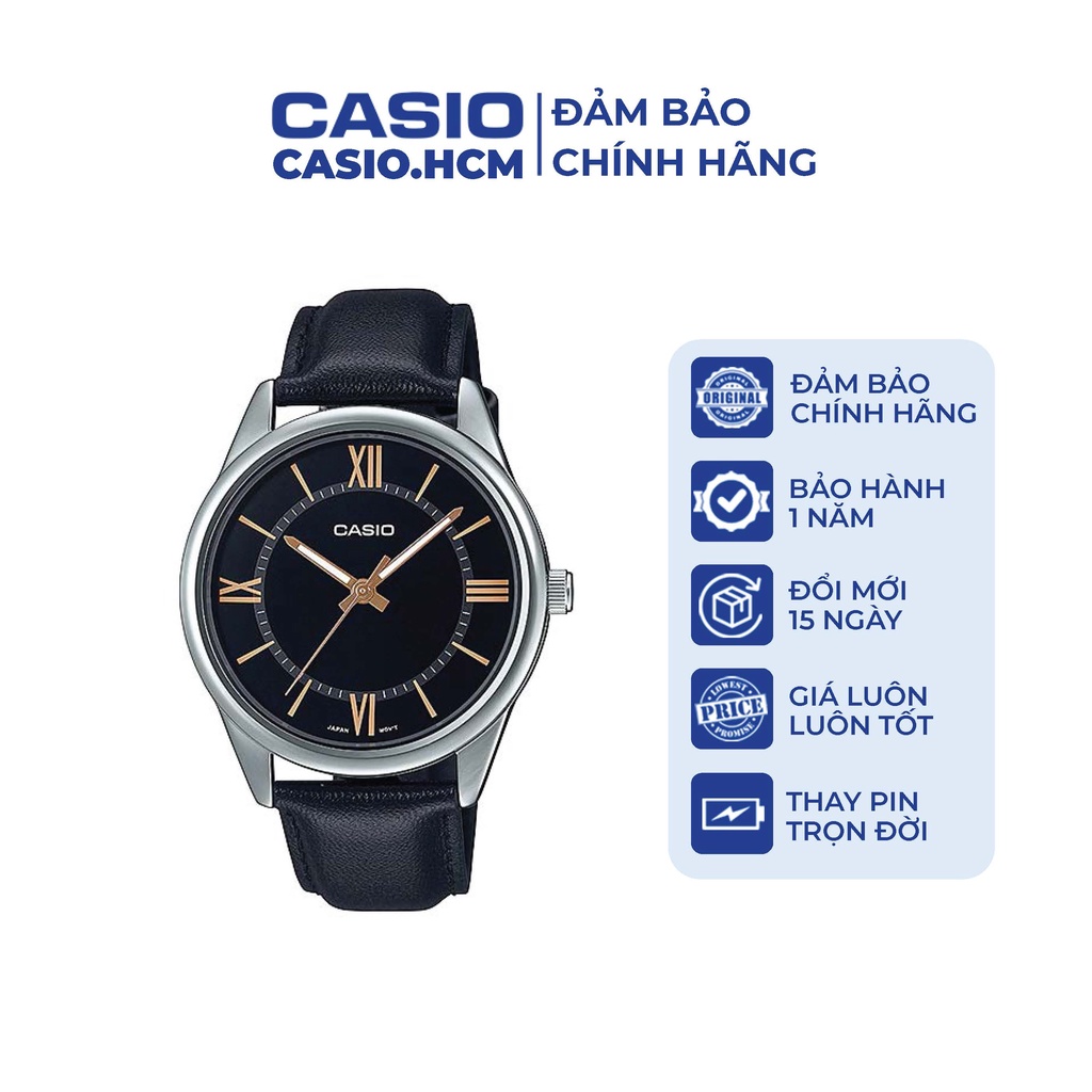 Đồng hồ Nam Casio Series V005L ( Fullbox Chính Hãng )