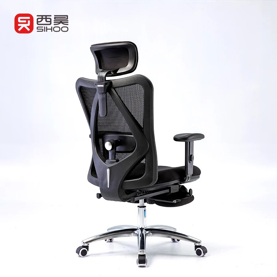 SIHOO M18, M18 GÁC CHÂN  - Ghế lưới văn phòng thiết kế công thái học Ergonomic