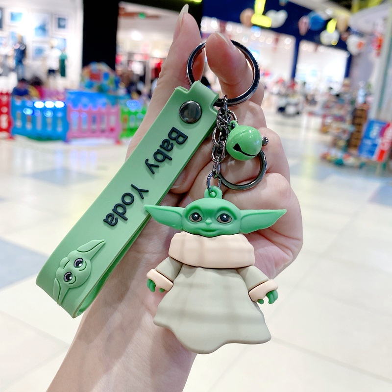 Móc Khóa Hình Búp Bê Yoda Trong Phim Star Wars Dễ Thương