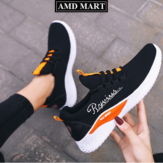 Giày Thể Thao Nữ , Giày Sneaker Nữ 723 Êm Chân Siêu Nhẹ Màu Đen , Trắng , Hồng  Phong Cách Cá Tính Thoải Mái Thông Thoán