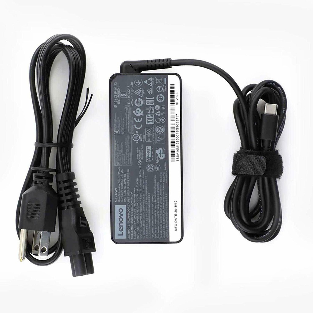 Sạc laptop lenovo 20v 3.25a 65w , 15v-3a-45w , 12v-3a ,9v-2a , 5v-2a TYPE-C USB C