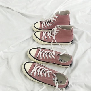 Order - Giày Convers hồng đất hàng QC loại 1 ảnh thật