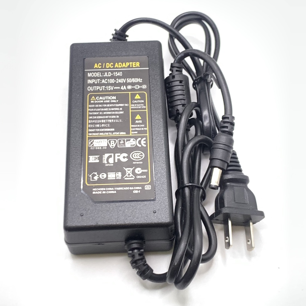 Adapter 15v 4a Jack Dc 5.5x2.1mm Chất Lượng Cao - Nguồn 15v 4a Giá Tốt - Nguồn Loa Kéo 15v 4a Lỗi 1 Đổi 1 Trong 7 Ngày
