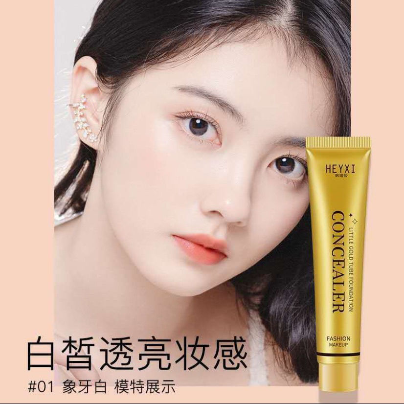 (hàng Mới Về) Kem Nền Bb Che Khuyết Điểm Chống Thấm Nước Dưỡng Ẩm Với Thiết Kế Ống Màu Vàng Đồng Độc Đáo | BigBuy360 - bigbuy360.vn