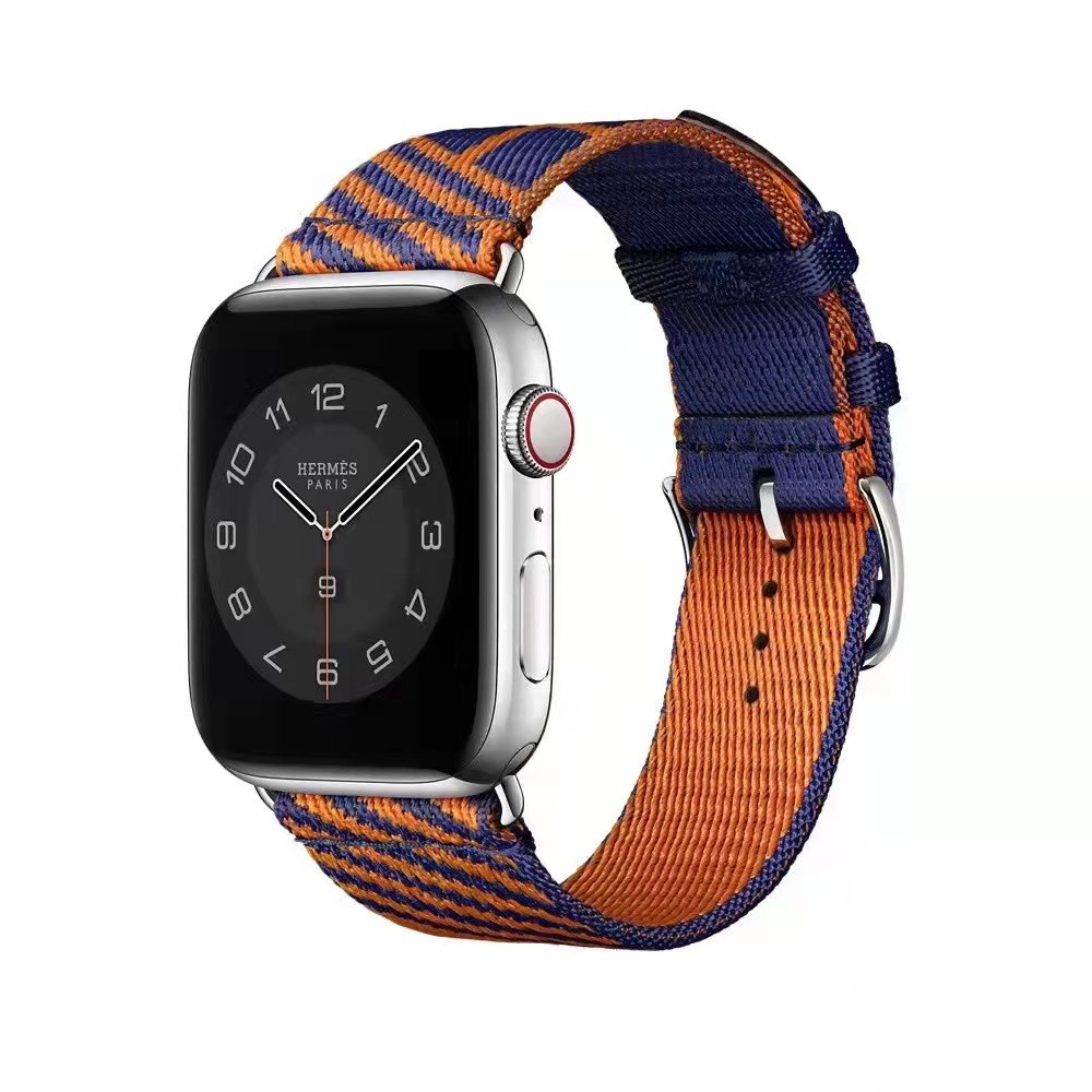 Dây đồng hồ Apple Watch 38mm/ 40mm/ 41mm/ 42mm/ 44mm/ 45mm (chất liệu vải dệt, phong cách thổ cẩm) series 1 đến 7