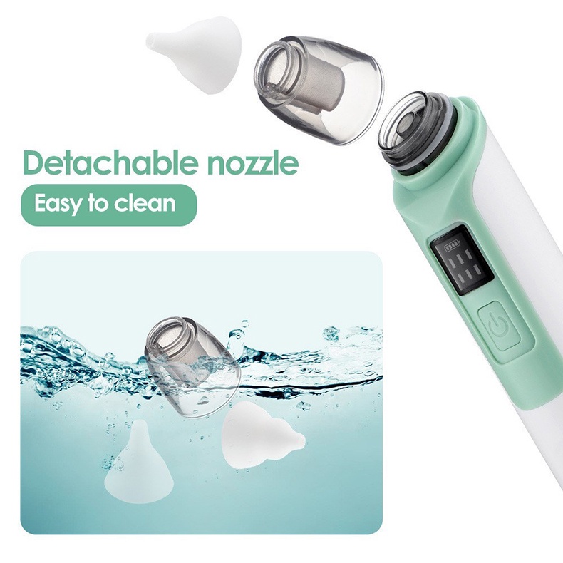 Dụng Cụ Hút Mũi Bằng Điện Silicone Chống Ồn Chăm Sóc Sức Khỏe Dành Cho Trẻ Sơ Sinh