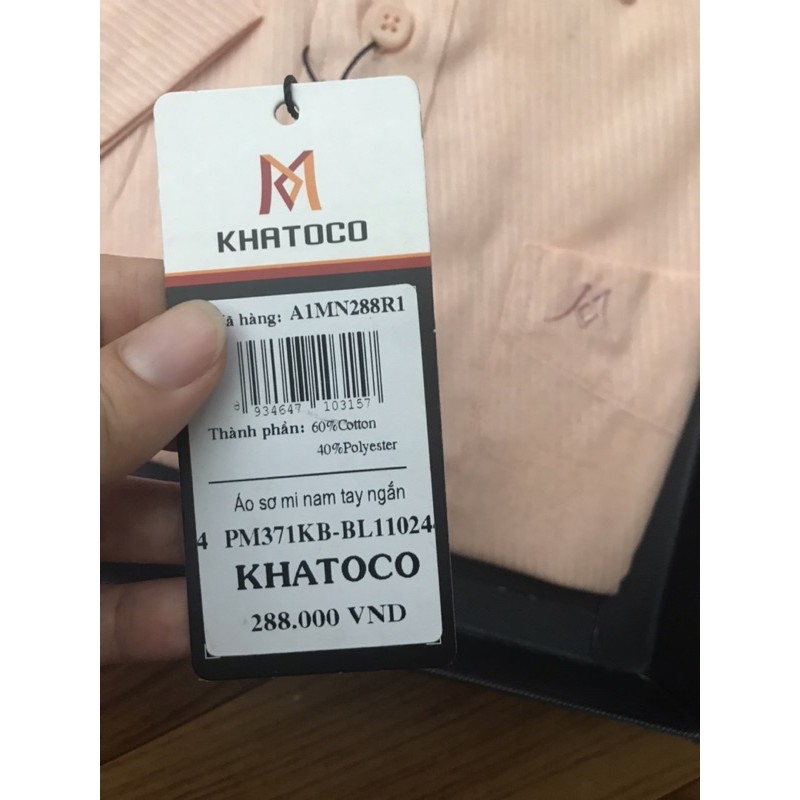 Xả Lỗ Somi ngắn tay Khatoco fom regular dáng xuông | BigBuy360 - bigbuy360.vn