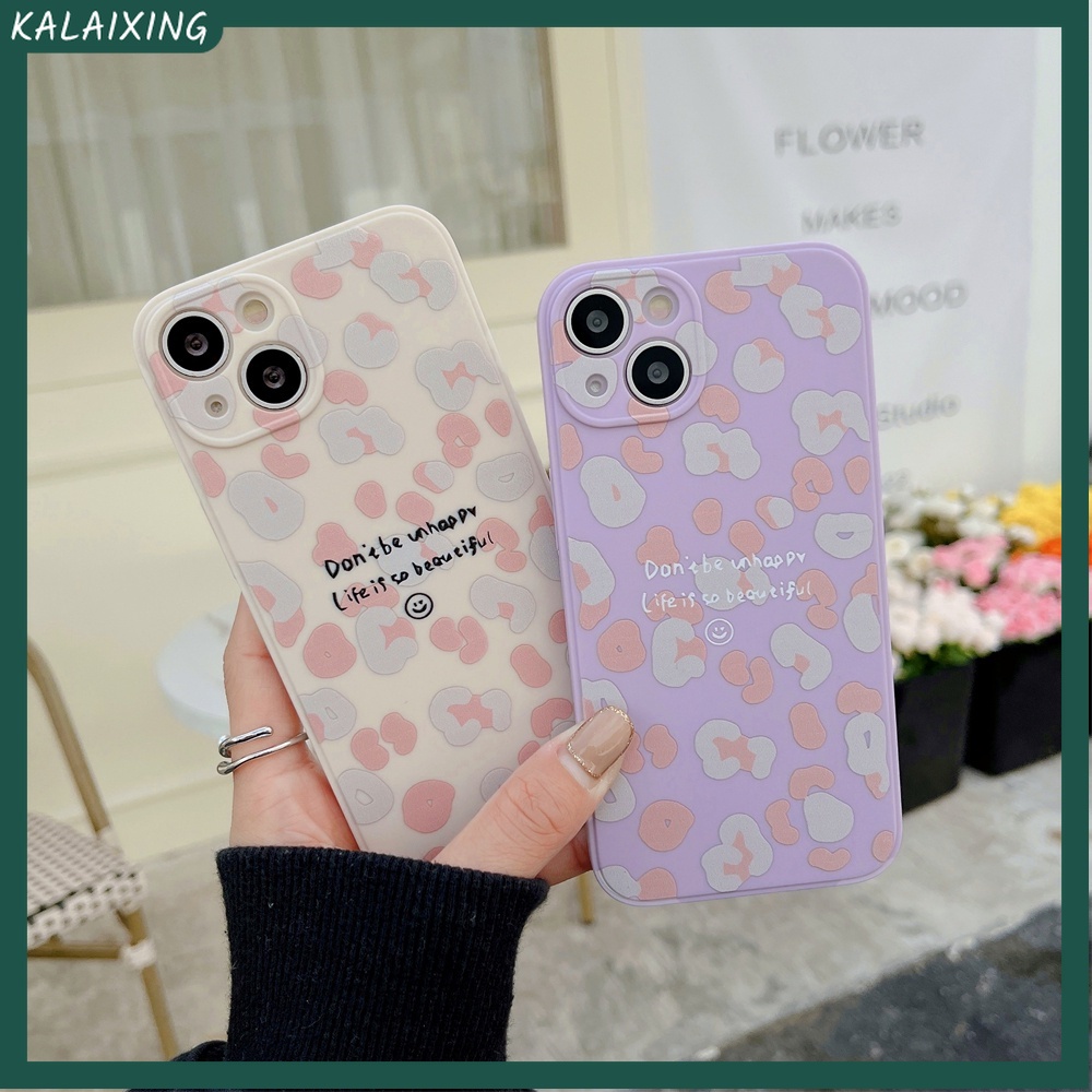 Ốp Điện Thoại In Họa Tiết Da Báo Cho iPhone 13 12 11 Pro Max 7plus X Xs Max