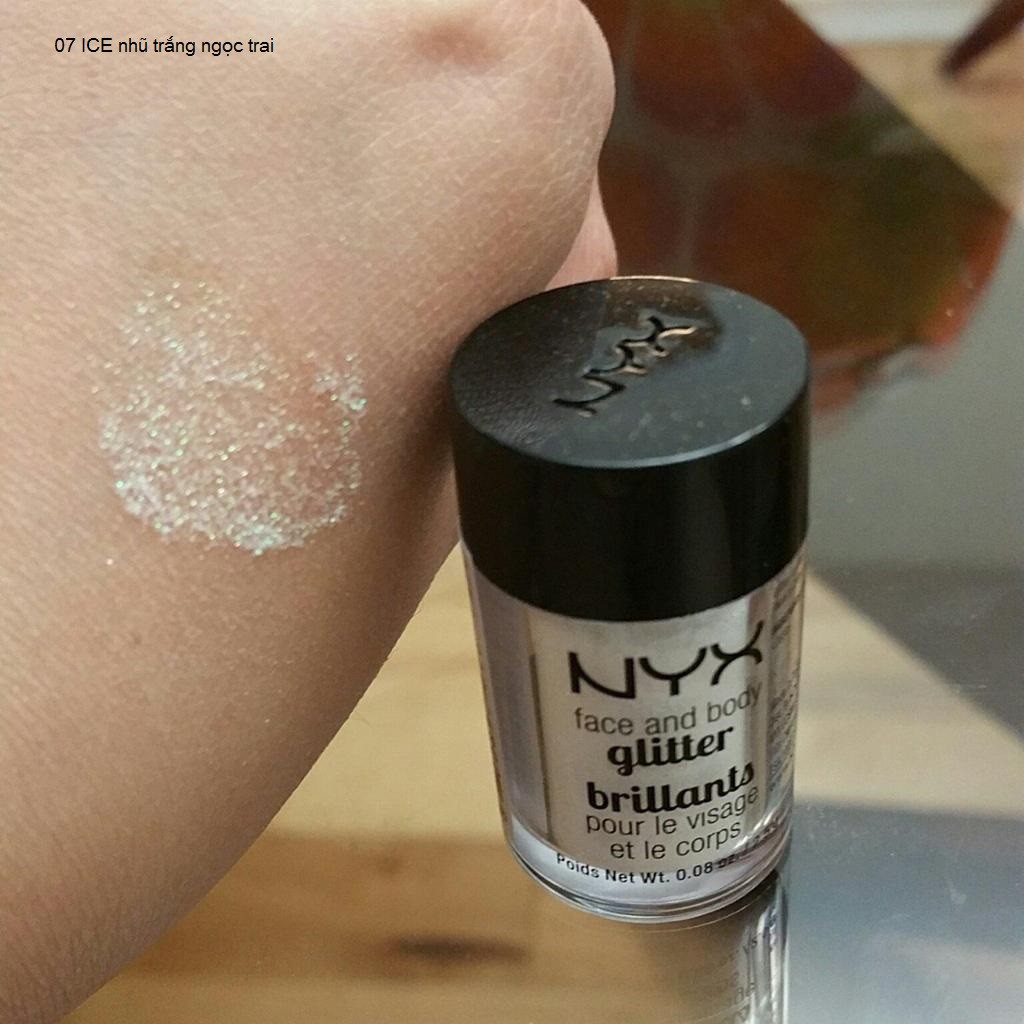 Nhũ mắt NYX Face and Body Glitter