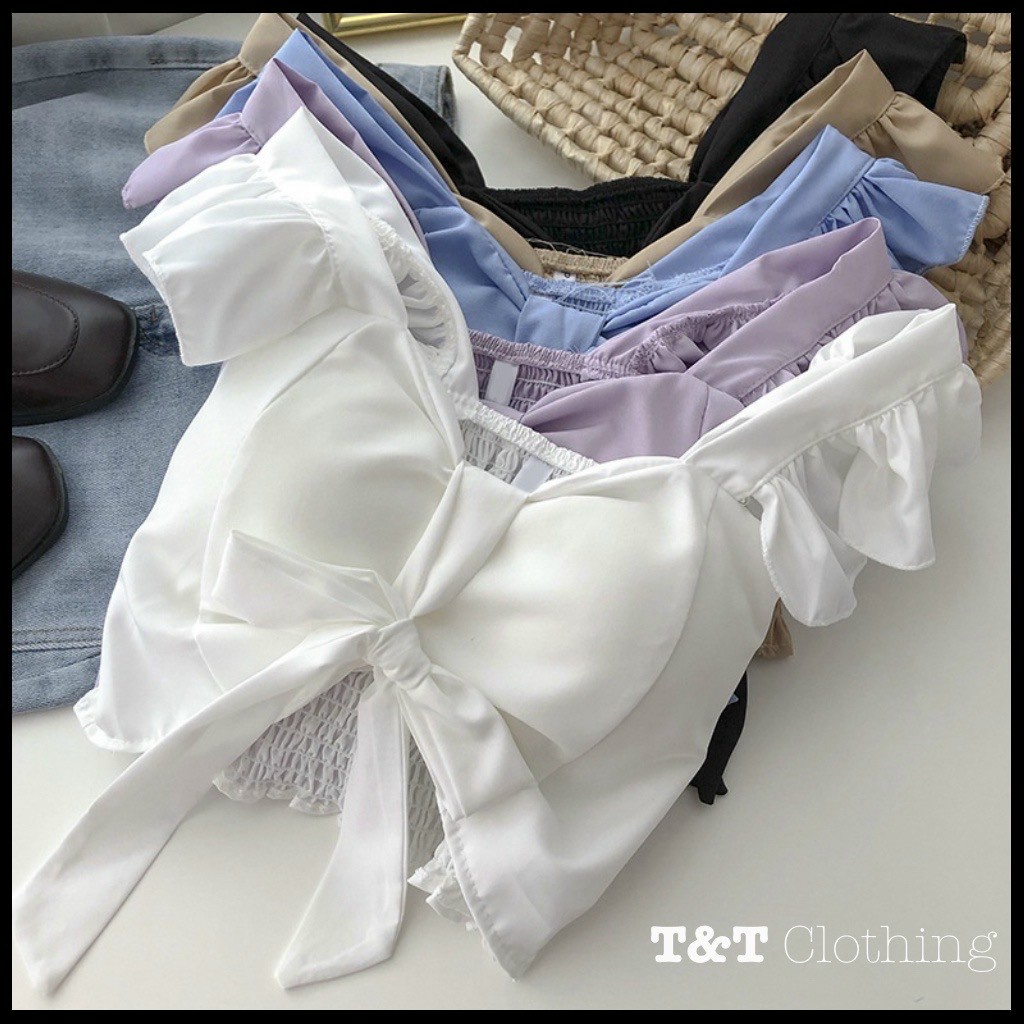 ÁO HAI DÂY CÁNH TIÊN CÓ MOD NGỰC CỰC XINH ALOHASHOP91