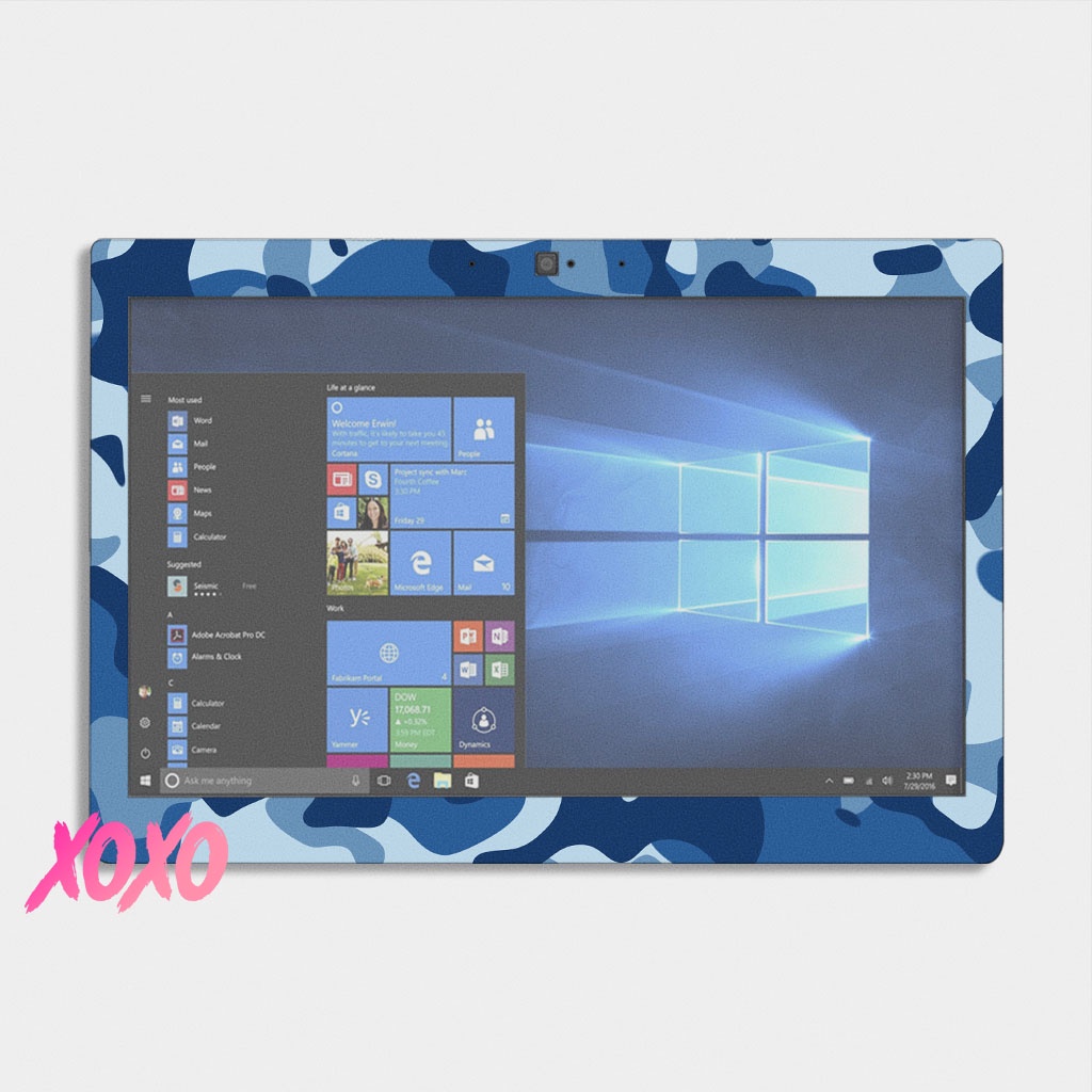 Miếng skin dán laptop mẫu CMH 012 / Có mẫu decal dán cho tất cả các hãng máy tính