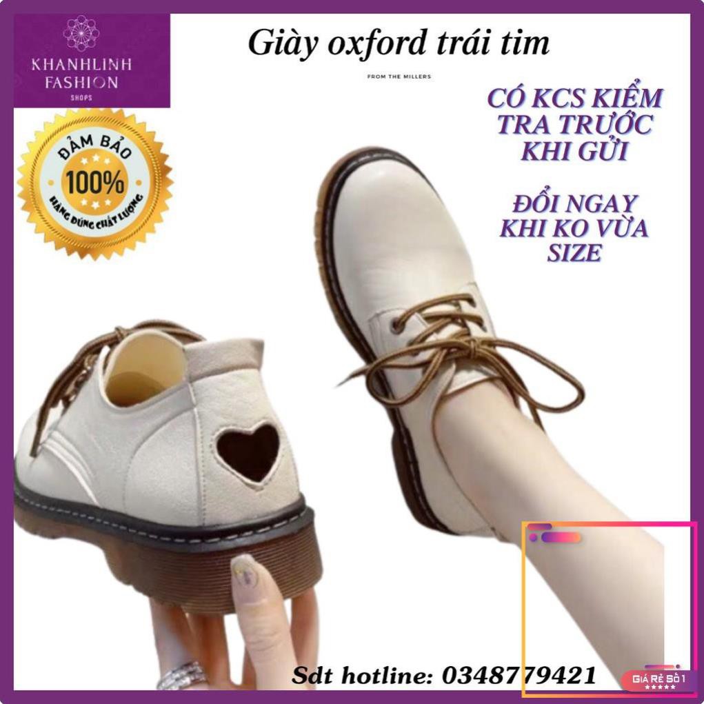Giày oxford VINTAGE trái tim đế vuông mũi tròn có dây buộc ( HÀNG SẴN CÓ ẢNH THẬT Ở CUỐI) -v01 | BigBuy360 - bigbuy360.vn