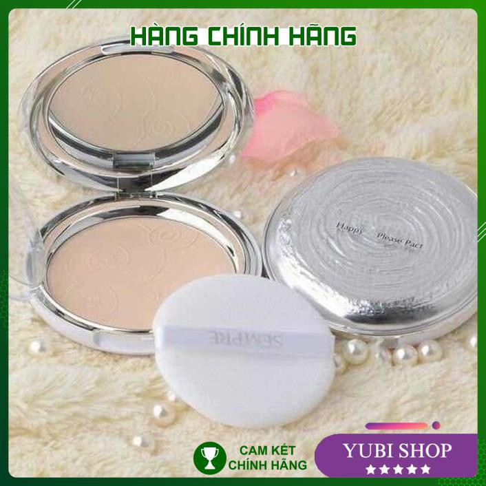 Phấn Phủ Siêu Mịn Hàn Quốc Chính Hãng - Geo Sempre Happy & Please Pact