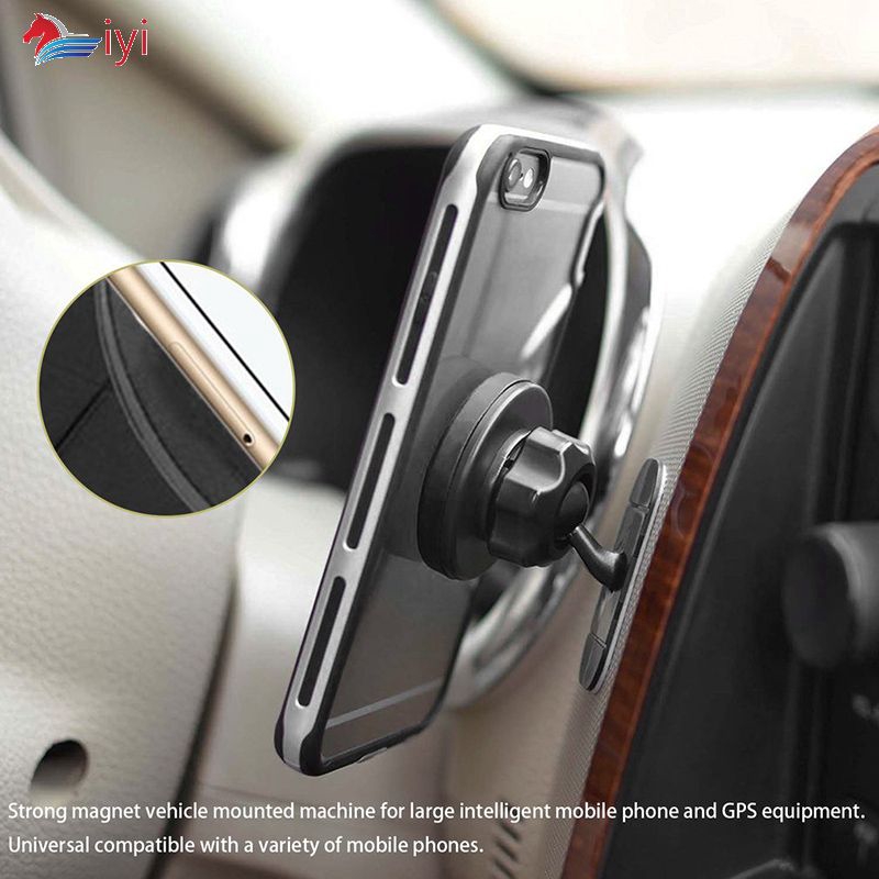 Giá đỡ nam châm gắn điện thoại trên ô tô xoay 360 độ tiện dụng | BigBuy360 - bigbuy360.vn