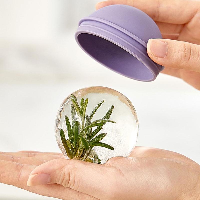 Khuôn Làm Đá Lạnh Hình Bóng Đèn Bằng Nhựa TPE Tiện Dụng