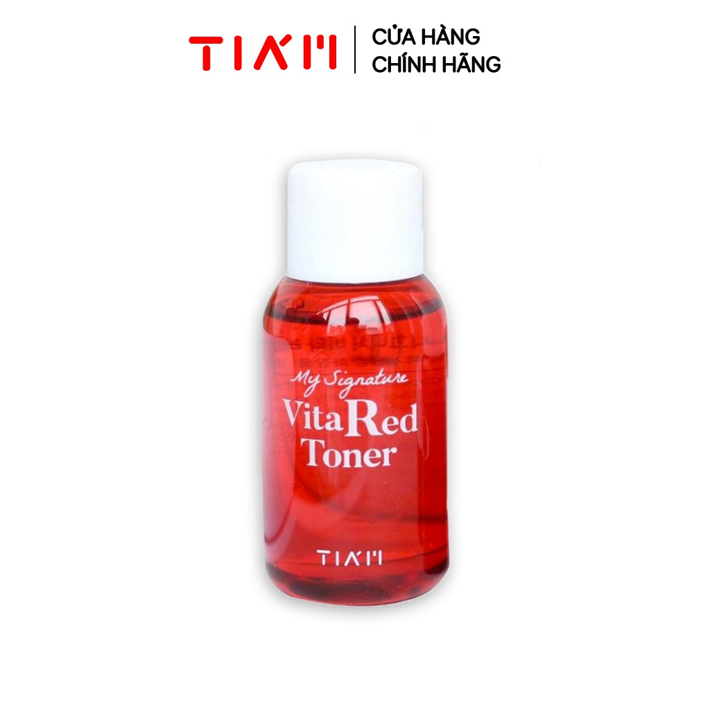 [Mini size] Nước Cân Bằng Da Làm Trắng Da Tia’m My Signature VitaRed Toner 40ml