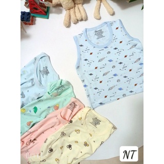 Áo ba lỗ thun cotton lạnh cho bé
