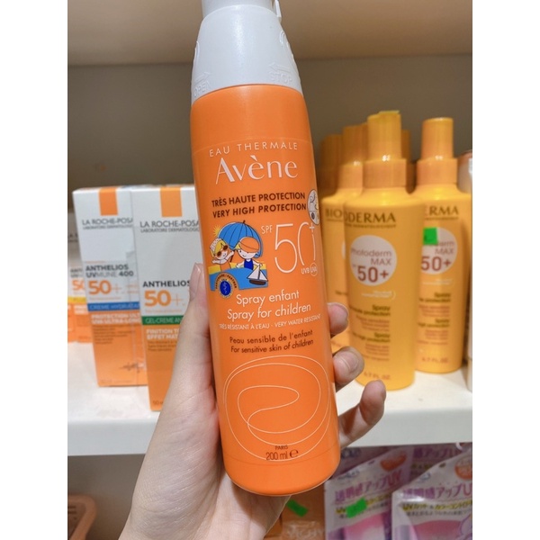 Xịt Chống Nắng Bảo Vệ Da Dành Cho Trẻ Em Avene Spray For Children SPF50+ 200ml