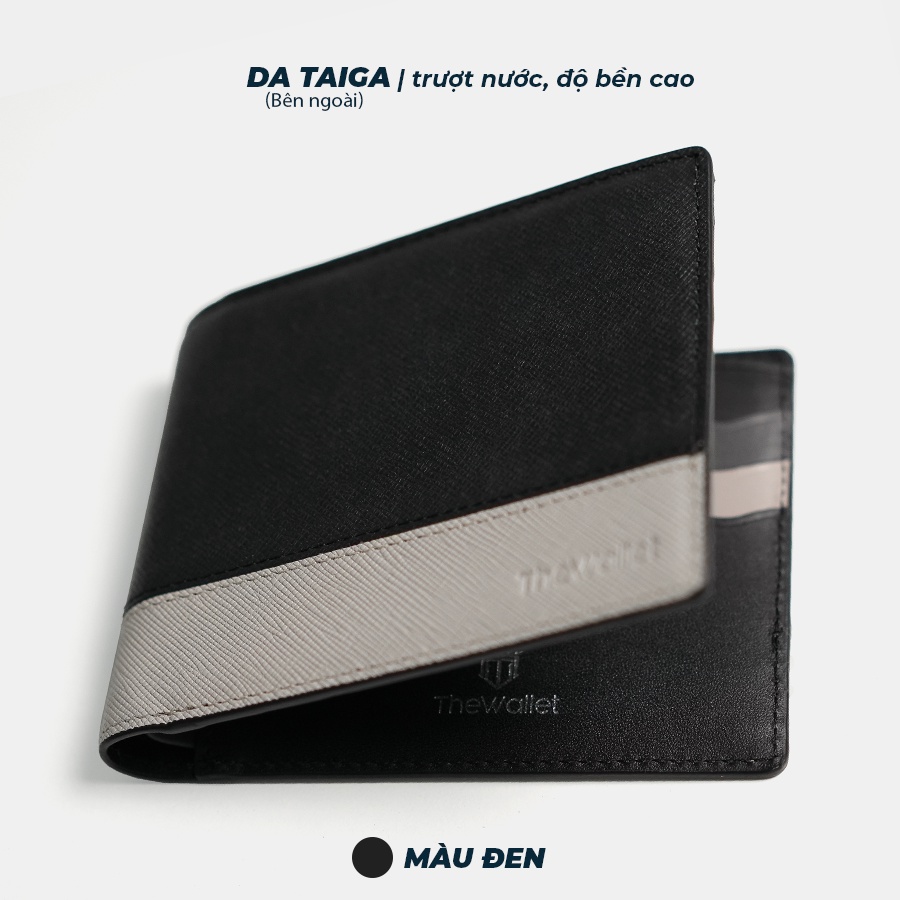 Ví da nam cao cấp MILESTONE nhỏ gọn cầm tay THEWALLET