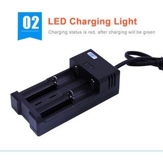 Bộ sạc pin Lithium ,pin Li-Ion DoublePow DP-K65 sạc pin 18650 / 16340 / 14500 (Không kèm pin)