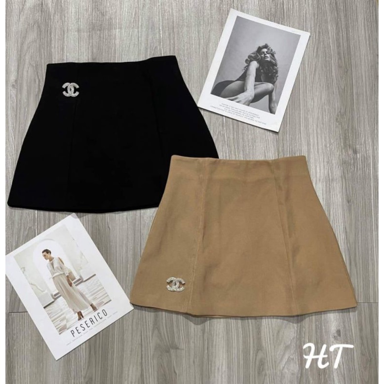 Chân váy chữ A kèm tag x