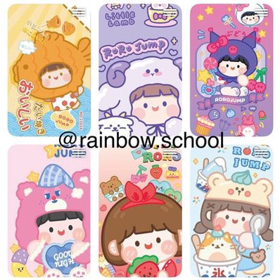 Miếng decal in theo yêu cầu dán máy tính bỏ túi cầm tay casio vinacal thỏ carot