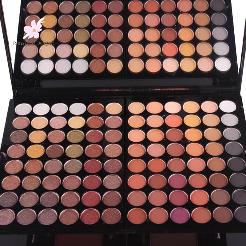 Bảng phấn mắt Miss Rose 180 màu nhũ và lì trang điểm là đẹp chất lượng cao