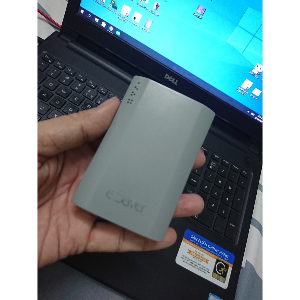 Sạc Di Động Esaver 7500mAh (Hàng Chính Hãng)