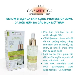 Serum Bielenda cho da dầu, da mụn Skin Clinic Professional 30ml