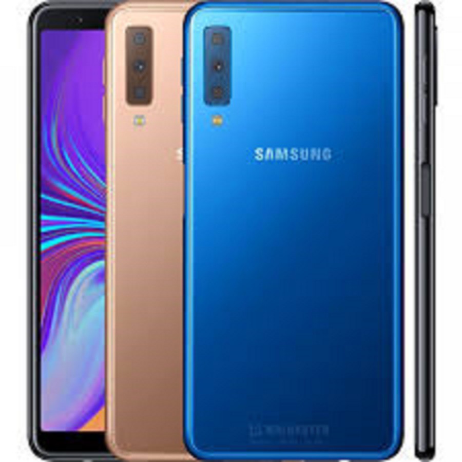 [ MÁY HÃNG ] Điện thoại Samsung Galaxy A7 2018 (A750) 2sim ram 4G/64 mới Chính hãng, Chiến PUBG/Liên Quân mượt | BigBuy360 - bigbuy360.vn