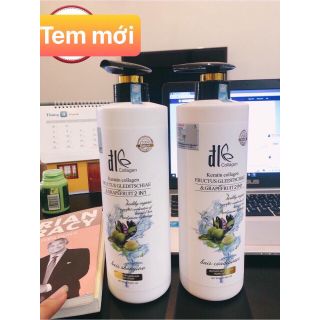 Gội Xả DL Bồ kết hoa bưởi 1000ml *2 chai