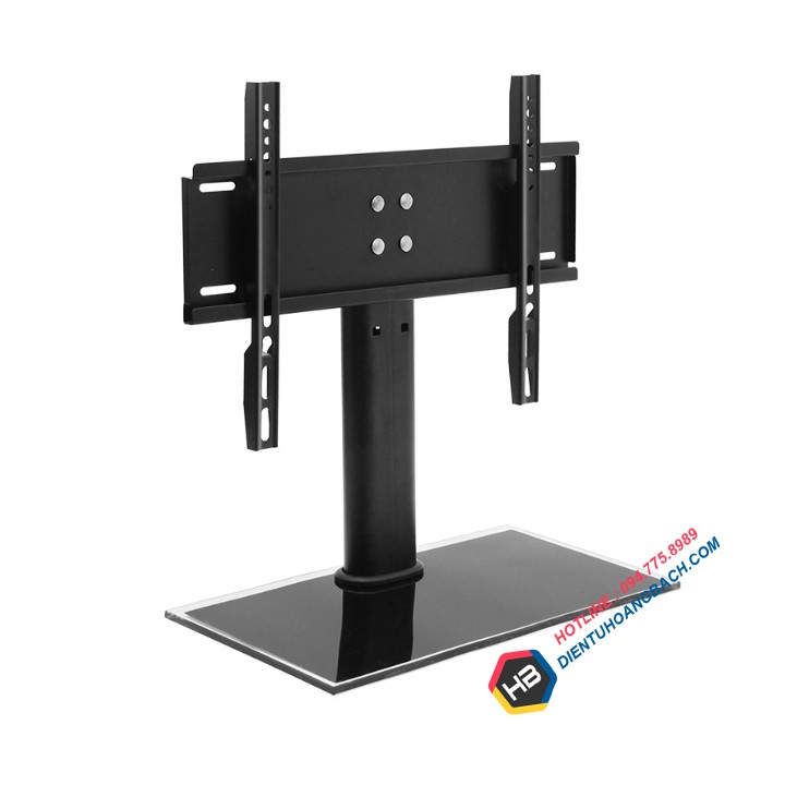 Chân Đế Tivi Đa Năng ErgoTek E605  32 - 43 Inch - Mặt Kính Cường Lực - Chân Tivi Đặt Bàn [ Cao Cấp Hơn DZ32 ]
