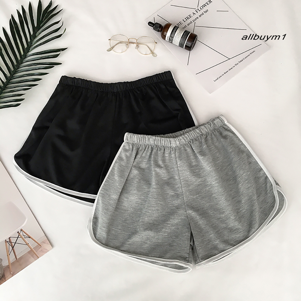 Quần Short Thể Thao Bó Sát Co Giãn Cho Nữ