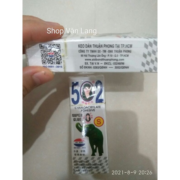 Keo 502 con voi siêu dính - hàng chuẩn loại 1