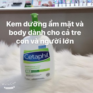 Cetaphil Moisturizing Lotion 500ml (Kem dưỡng ẩm Cetaphil 500ml) Canada