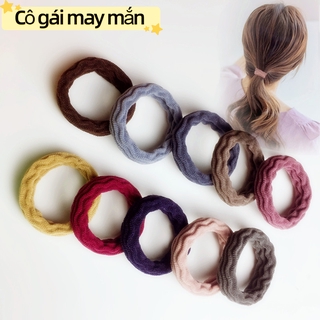 Dây buộc tóc co dãn kiểu dáng đơn giản thời trang cho nữ