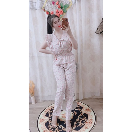 Sét bộ bông lụa hàn size dưới 58kg.LH007