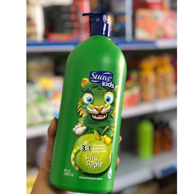 Sữa tắm trẻ em 3 trong 1 Suave 1180ml Mỹ