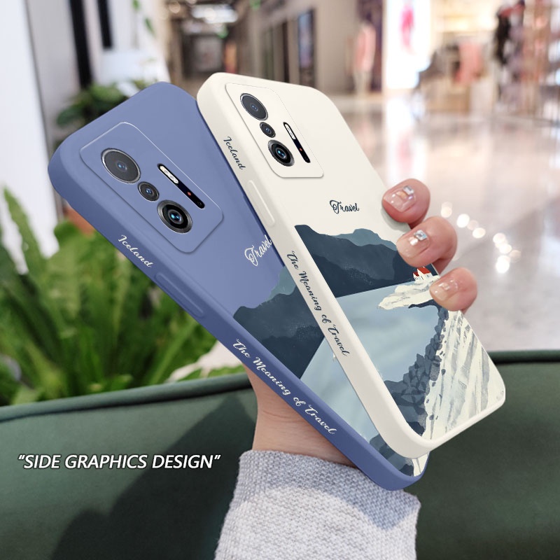 Ốp Điện Thoại Tpu Thời Trang Iceland Cho xiaomi mi 13t 12t 11t 10t pro lite mi 9t pro