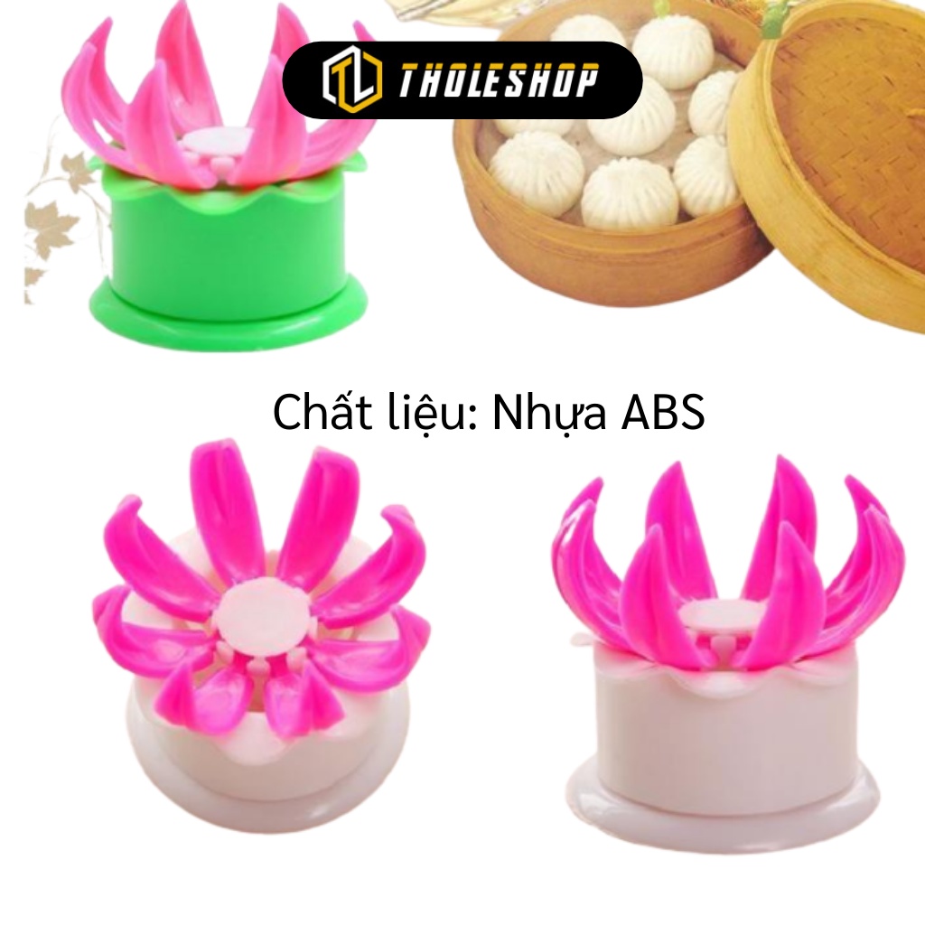 Khuôn Làm Bánh Bao - Khuôn Tạo Hình Bánh Bao, Há Cảo Hình Hoa Sen Đẹp Mắt 9651