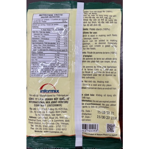 Tinh bột khoai tây 150g Mikko Hương Xưa