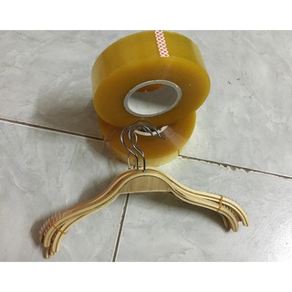 Móc tre trẻ em 80 chiếc và 2kg băng keo dính