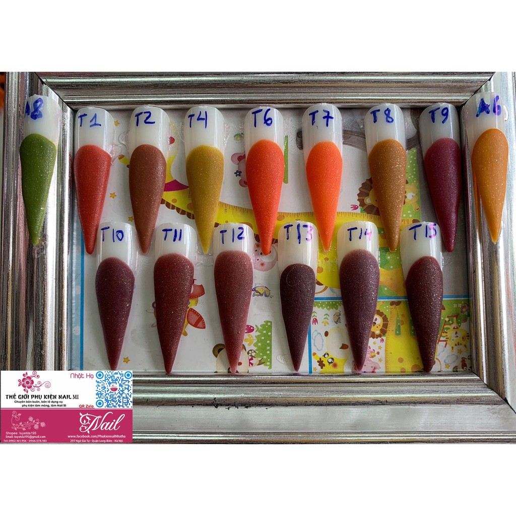 Bột Mỹ 4 Tác Dụng (Đắp Móng - Đắp Hoa Nổi - Đắp Hoa Fantasy- Nhúng) - Lẻ 1 Hũ 30g