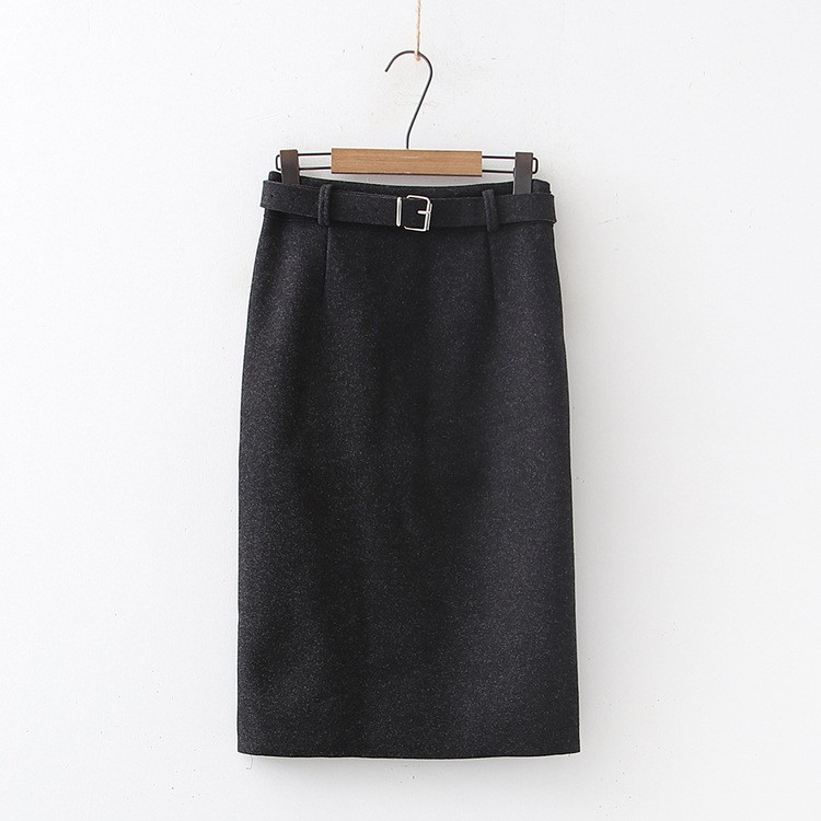 Chân váy dài dạ co giãn nữ chân váy bút chì Akira Store - Tặng kèm belt | BigBuy360 - bigbuy360.vn