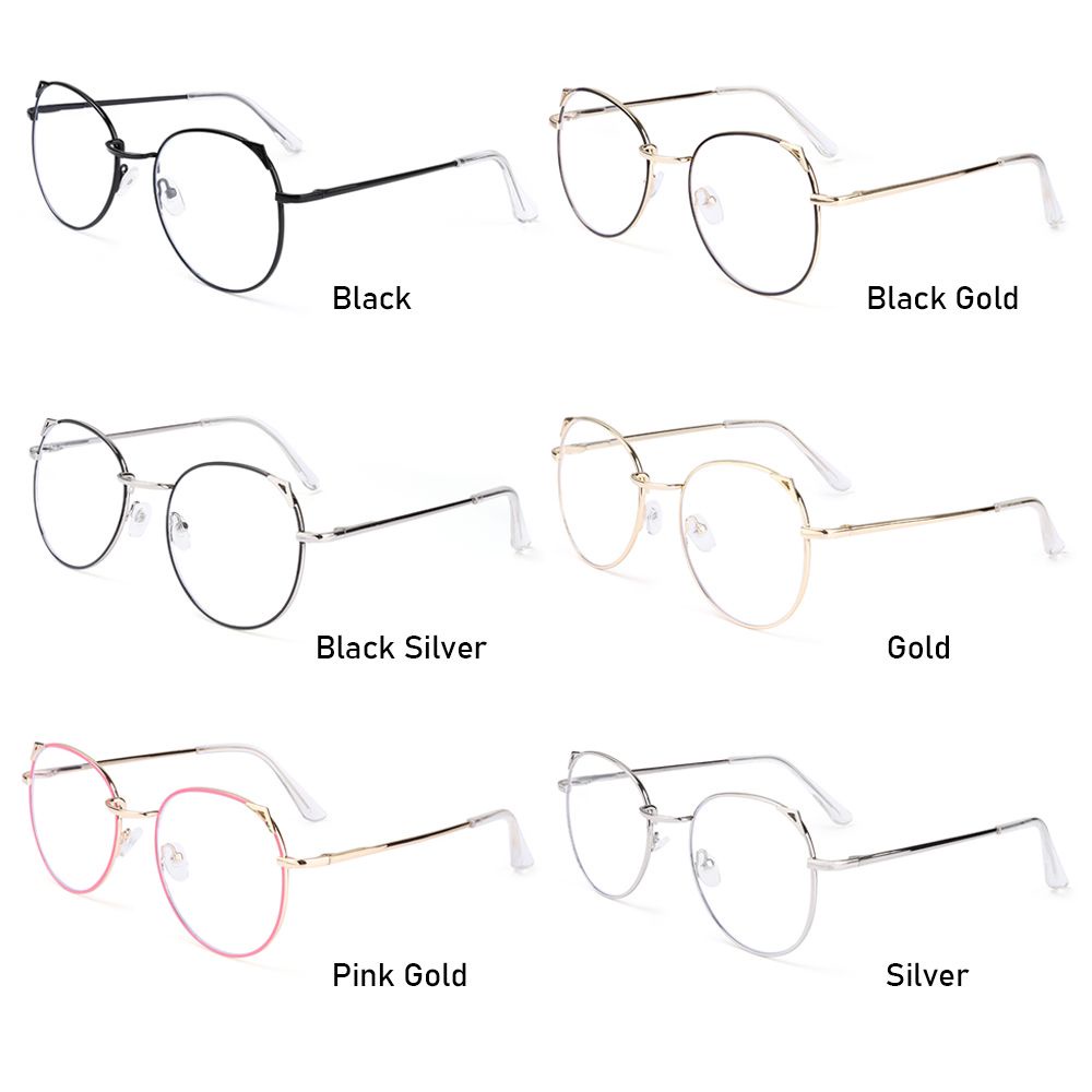 Kính mát gọng mắt mèo siêu nhẹ chống ánh sáng xanh thời trang cho nam và nữ