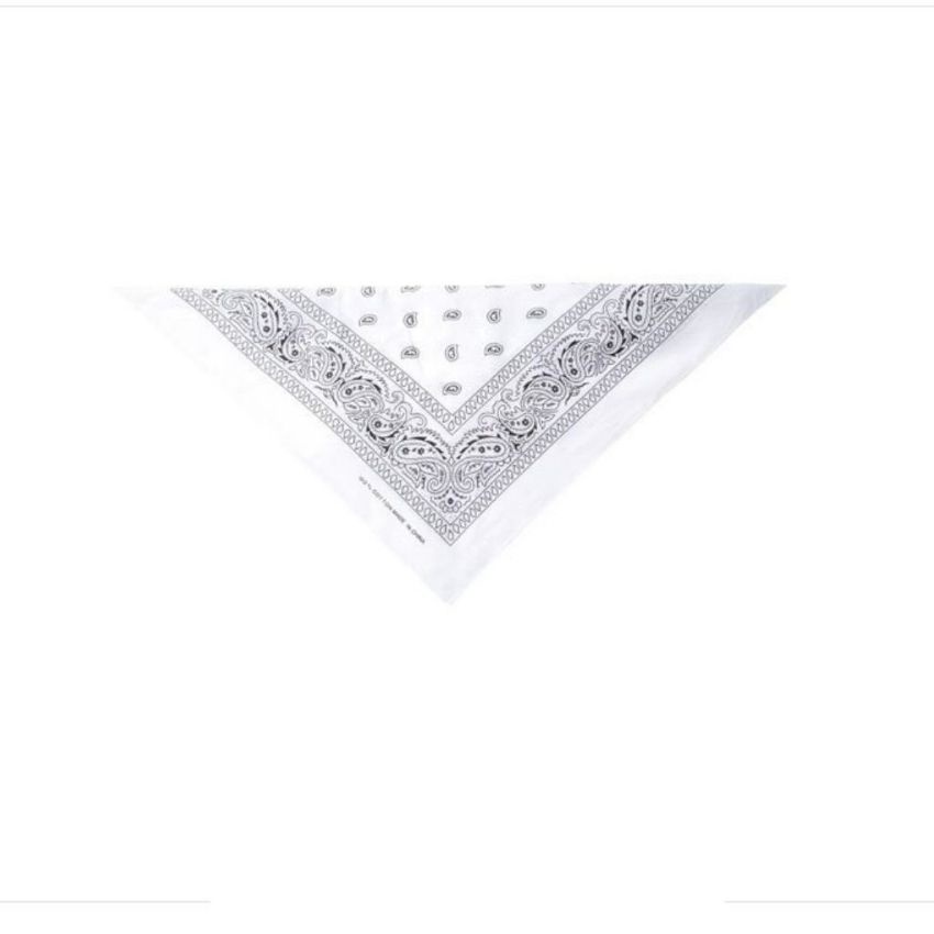 Khăn vuông bandana streetwear in họa tiết đơn giản nhiều màu tùy chọn