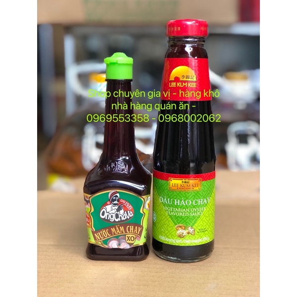 COMBO NƯỚC MẮM CHAY 200ML VÀ DẦU HÀO CHAY 510ML