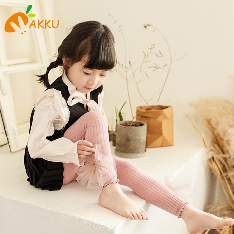 Quần Tất Ren Màu Sắc Trơn Phong Cách Công Chúa Cho Bé Gái