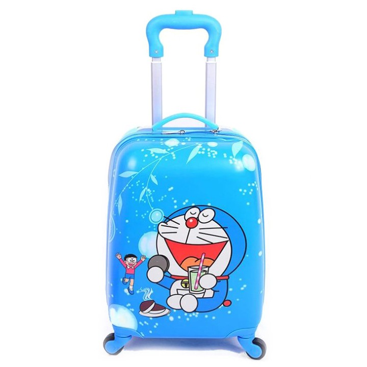 Vali Cho Bé [MIỄN SHIP] Vali Kéo Cho Bé Balo In Hình Dễ Thương Kích Thước Rộng 18inch